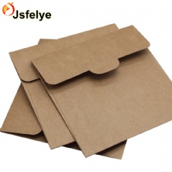 5inch x 5inch Blank Kraft CD DVD Sleeves Paper Envelopes