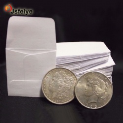 Acid and Sulpher Free 2x2 White Paper Coin Envelopes